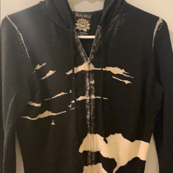 Lucky brand zipper sweater - Picture 2 of 5